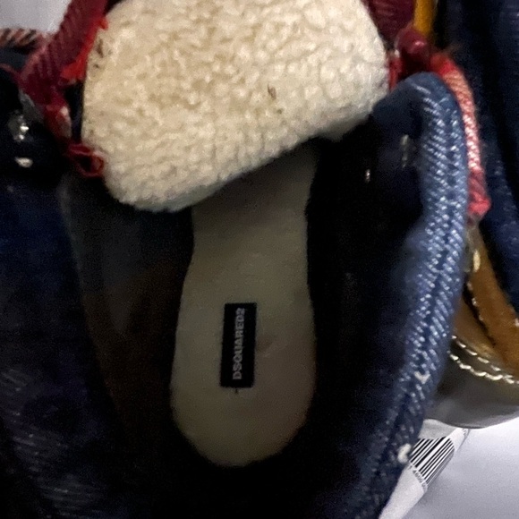 Dsquared2 mountain plaid boots  size 43 - Picture 3 of 7